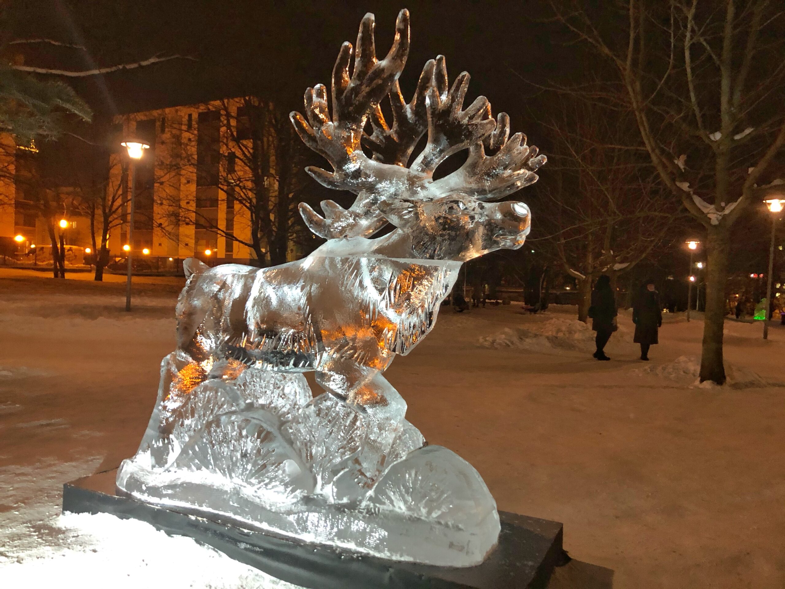 Jääveistosnäyttely Tallinnassa