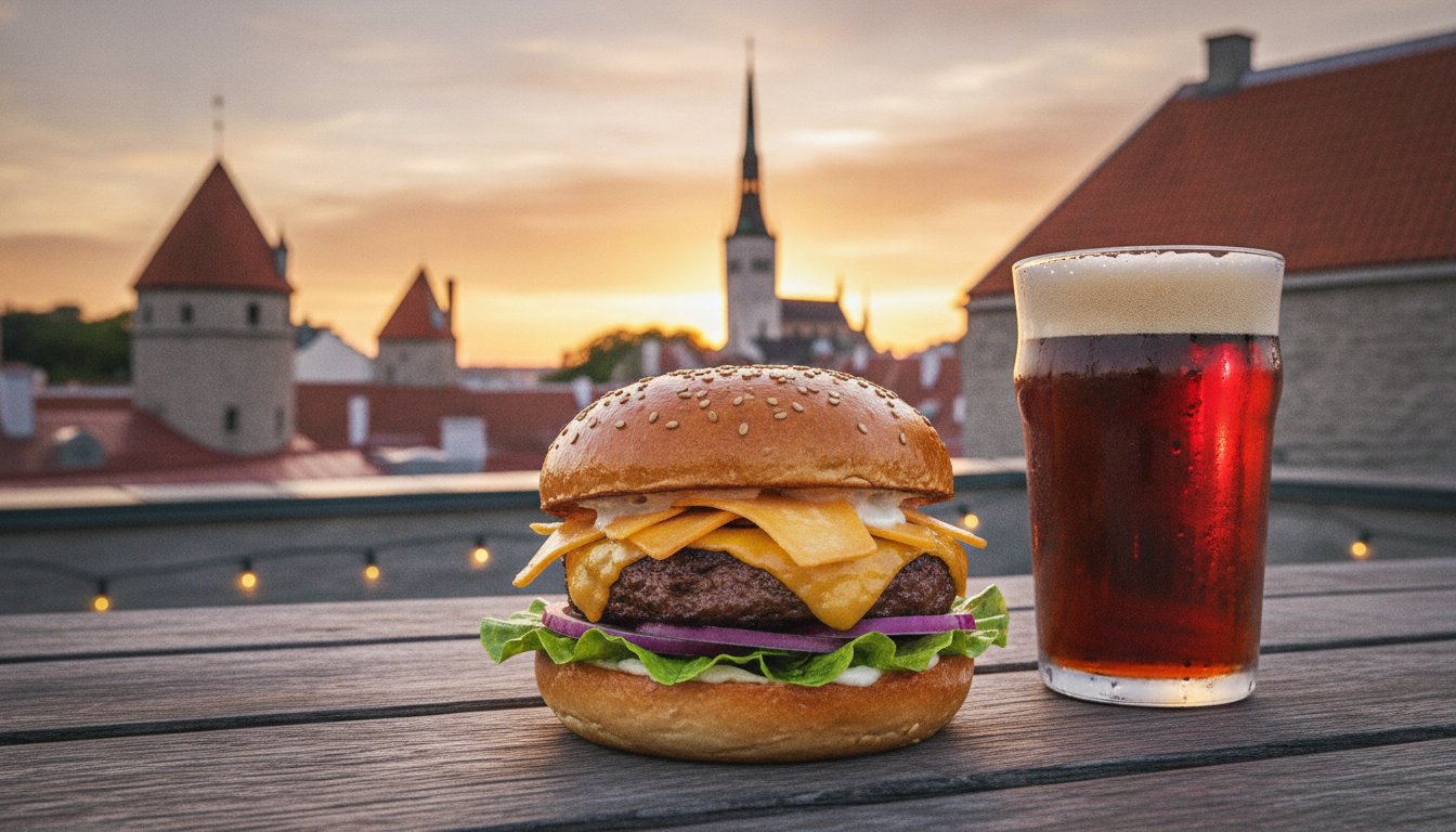 Tallinnan paras burger: 10 herkullisinta tärppiä